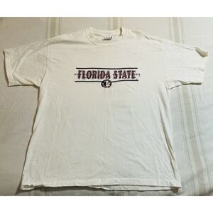 Vintage Large Cadre Athletic FSU Florida State University T shirt football